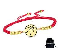 VASSAGO Fútbol/Voleibol/Baloncesto/Fútbol/Béisbol Pulsera para Mujeres Hombres Pulsera Deportiva de Acero Inoxidable Joyería Regalos para Adolescentes Equipo Entrenador Jugadores