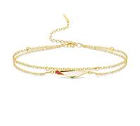 VASSAGO Pulsera de Palestina para mujeres y hombres mapa de Palestina bandera del país hecha a mano ajustable cuerda trenzada pulsera de cuerda trenzada de acero inoxidable joyería patriótica (Oro 2)