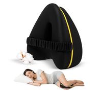 VASSL Almohada Piernas Dormir - Cojin para Dormir Entre Las Piernas con Espuma de Memoria - Soporte para el Tobillo y la Rodilla - Almohadilla para Dormir de Lado.