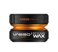 VASSO PRO-AQUA USHER - Hair Styling Wax - Water Based Gel Wax - Pomade -