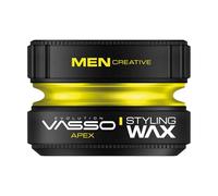 Vasso Pro-Matte Apex - Pasta de textura mate para peinar el cabello, amarillo, 1 unidad