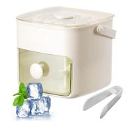 Vassoio Per Ghiaccio Con Coperchio E Contenitore - Ghiaccio Facile Da Staccare, Bevande Fredde Cocktail E Frutta | Sicuro Inodore Stampo Ghiaccio Con Coperchio E Contenitore Sigillato