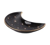 Vassoio Porta Gioielli Luna - Piattino Portagioie In Ceramica | Organizer Da Scrivania E Accessorio Decorativo | Per Bagno, Camera, Casa, Ufficio E Conservazione Elegante Di Anelli, Orecchini