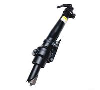 Vástago ajustable para bicicleta plegable, rosca de vástago de liberación rápida de 25,4 mm, con horquilla delantera para bicicletas plegables de montaña, aleación de aluminio (sin tubo)