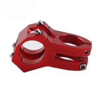 Vástago corto de bicicleta 31 8 mm ajustable para un mejor manejo y comodidad (rojo)