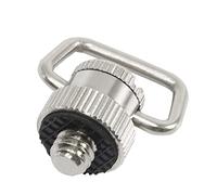 Vástago D de acero inoxidable D 1/4 de pulgada Tornillo de fijación para trípode de cámara Monopod o placa de liberación rápida (QR).