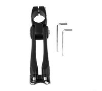 Vástago de bicicleta ajustable de 31 8 mm para horquilla de 28 6 mm de diámetro, 90 145 mm de longitud para una experiencia de conducción óptima (130 mm)