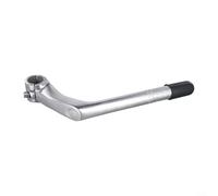 Vástago de bicicleta con forma de cuello de cisne 180x100MM Aleación de aluminio para horquilla delantera de 22 2 mm que proporciona una postura cómoda de conducción (negro)