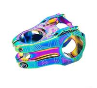 Vástago de bicicleta de aleación de aluminio fiable de 31 8 mm, 45 mm de longitud, estructura hueca para ciclismo de montaña y carretera, construido para un uso duradero (color)