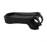 Vástago de bicicleta de fibra de carbono, vástago de manillar de bicicleta de carretera -6/17 grados, ajuste de 31,8 x 90 mm, vástago de bicicleta de 00 mm para bicicletas de montaña, bicicletas de