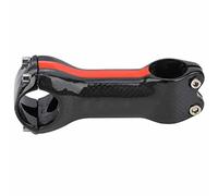 Vástago de bicicleta de fibra de carbono Vástago de manillar de bicicleta de montaña de carretera ligero de alta resistencia para manillar de 31,8 mm Accesorio de ciclismo (Rojo100*31,8mm)