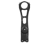 Vástago de bicicleta de montaña Vástago de manillar ajustable Aleación de aluminio 31,8 mm 145 mm Ángulo de forjado 3D de alta resistencia ajustable para entusiastas del ciclismo