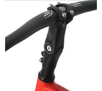Vástago de bicicleta para horquilla delantera de 28 y 6 mm, ajustable de 0 a 90 grados, con un diseño seguro de triple tornillo para estabilidad (28,6 x 31,8 x 90)