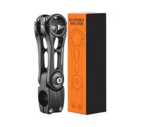 Vástago de manillar de bicicleta - 31,8 mm, extensor de aleación de aluminio ligero, accesorio de ciclismo para senderismo, escalada, carreras, fitness, entrenamiento al aire libre, paseos en grupo