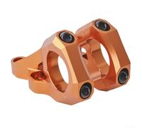 Vástago de montaje directo, manillar de 31,8 mm, elevación de 35 mm, aluminio CNC 6061, para horquilla de doble corona, bicicleta de montaña DH para Surron para abeja ligera (naranja)
