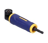 Vástago de perforación del controlador de extensión de ángulo recto Portabrocas hexagonal de 1/4 pulg. Herramienta de carpintería de extensión de 90 grados para espacios reducidos