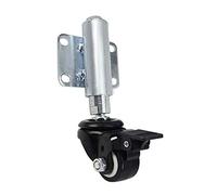 Vástago de Puerta, Rueda giratoria con Resorte, Ruedas Resistentes, Rueda para Muebles de Puerta, para Carro de Mesa para Muebles de Puerta, Altamente escalable 30 mm, Capacidad de Carga 50