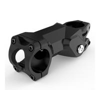 Vástago de suspensión de aluminio para horquilla de 28 6 mm y manillar de 31 8 mm, tecnología de absorción de golpes para un mejor rendimiento (negro)