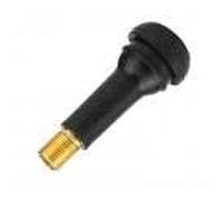 Vástago de Válvula de Neumático Aramox, 100 Piezas, Repuesto Universal para Motocicleta de Coche, Vástago de Válvula de Neumático Negro (TR414)