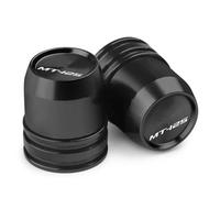 Vástago del neumático Accesorios De Motocicleta para Yamaha MT-125 MT125 MT 125 2014 2015 2016 2017 2018 2019 2020 2021 2022 2023 Tapas Cubierta Puerto Aire Válvula Neumático(Nero)
