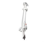 Vástago elevador delantero para bicicleta eléctrica de 28 6 mm, plegable, ajustable, para bicicletas eléctricas ligeras, promoviendo un paseo más suave (A plateado)