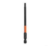Vástago hexagonal de 1/4 pulgadas para juego de puntas de destornillador Torx, brocas magnéticas de acero de aleación de 100 mm de largo T10/T15/T20/T25/T30/T40, compatible con eléctrico (para t25)