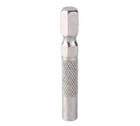 Vástago hexagonal de 6,35 mm, adaptador de broca de inserción de 1/4 pulgadas a adaptador de broca de destornillador de 4 mm, mango de herramienta de mano