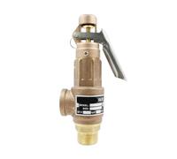 Vástago manual de material bronce con válvula accionada por resorte(DN20)