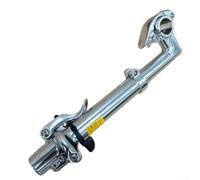Vástago plegable de aluminio para bicicletas plegables, dirección de plegado izquierdo, sistema de bloqueo de liberación rápida, ángulo de 0 grados para horquilla de 28,6 mm, barra de 31,8 mm