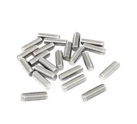 VáStago Roscado Perno de varilla completamente roscado acero inoxidable Pernos sin cabeza métricos(160mm(3pcs),M4)