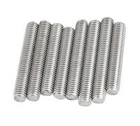 VáStago Roscado Perno roscado del perno sin cabeza tornillo de varilla hilo completo acero inoxidable(M8x35mm(3PCS))