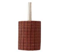 Vástagos de 6 mm para pulido de esmeril para superficies curvas, tallado de madera, pulido de forma cilíndrica, rueda de lijado
