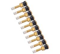 Vástagos de Válvula de Camión TR500, Abrazadera de Latón Resistente para Reemplazo de Neumáticos sin Cámara, 10 Uds.