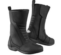 Vaster Moto Botas de moto para hombre, homologadas CE (EN13634:2017), zapatos de cuero, calzado protector para (Negro, Sistema tallas calzado EU, Adulto, Hombre, Números, mediano, 46)