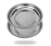 VASTOOLS Bandeja magnética 2 Piezas, Bandeja magnética de Acero Inoxidable para Herramientas, diámetro 150 mm, Placa magnética para Sujetar Herramientas, Tornillos, taladros y Clavos, imán de Alto re