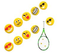 Vastsea 10 Piezas Amortiguador Raqueta, Amortiguador Animal de Vibración de Tenis, Amortiguador Antivibrador de Raqueta, para Tenistas o Entusiastas De Los Deportes(Color Aleatorio)