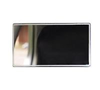 Vastsea Espejo de Maquillaje de Coche, Espejo Retrovisor de Maquillaje para Coche, Espejo Decorativo para Coche, Aplicar para Mujer Piezas de Automóvil (150 x 80mm)