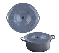Vastsea Tapa Sartenes Antiderrames, Tapas de Silicona Elásticas, Tapa de Silicona Antifugas,para Protección Antiebullición para ollas.