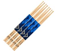 Vater American Hickory Manhattan 7A (Wood) 4-Pack · Baquetas para batería
