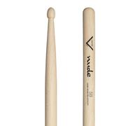 Vater Percussion Baquetas American Hickory Nude 5B VHN5BW | 5B Wood Tip - 16 pulgadas / 40,64 cm - American Hickory - punta de madera en forma de bellota