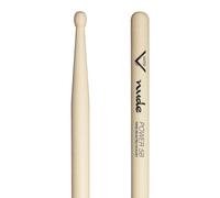 Vater VHNP5BW - Baqueta (5b, 16 pulgadas de longitud, punta de madera), color madera