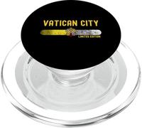 Vatican City Flag | Vatican Vintage Distressed PopSockets PopGrip para MagSafe