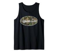 Vatican City Rome Italy Camo Vintage Distressed Camiseta sin Mangas