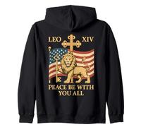 Vatican Pope Leo XIV - Peace Be With You All Sudadera con Capucha