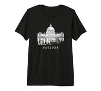 Vaticano Basílica de San Pedro Abanico Cité du Vatican Camiseta Premium