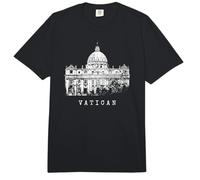 Vaticano Basílica de San Pedro Abanico Cité du Vatican Comfort Colors Adult Heavyweight T-Shirt