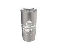 Vaticano Basílica de San Pedro Abanico Cité du Vatican Vaso térmico de acero inoxidable de doble pared
