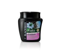 Vatika Mascarilla Capilar Multivitamínica con Aceite de Semillas Negras 500g - Nutre con Vitaminas A, E, F, da brillo y fuerza, mejora la hidratación, estimula el crecimiento del cabello