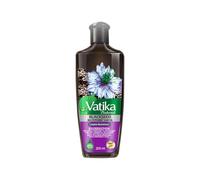 Vatika Naturals Aceite Capilar Comino Negro con Vitaminas 200 ml | Fortalece y nutre el cuero cabelludo, revitaliza con aguacate, acondiciona con henna para un cabello brillante