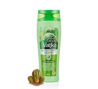 Vatika Naturals Champú multivitamínico para control de pérdida de cabello, 400 ml, para cabello débil y sin brillo, enriquecido con cactus y Georgia
